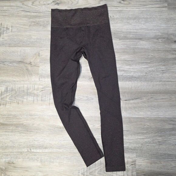 Athleta Shimmer and Sweat Compression Leggings Size S - Picture 2 of 7